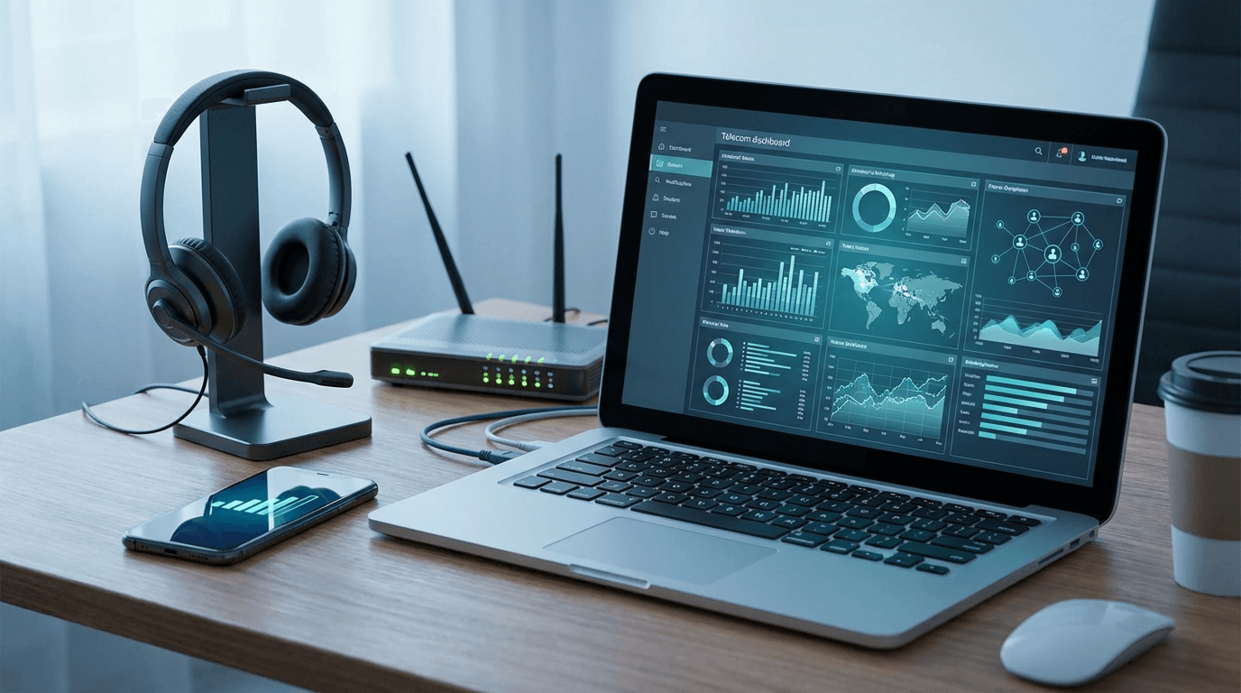 Illustration secteur Télécom